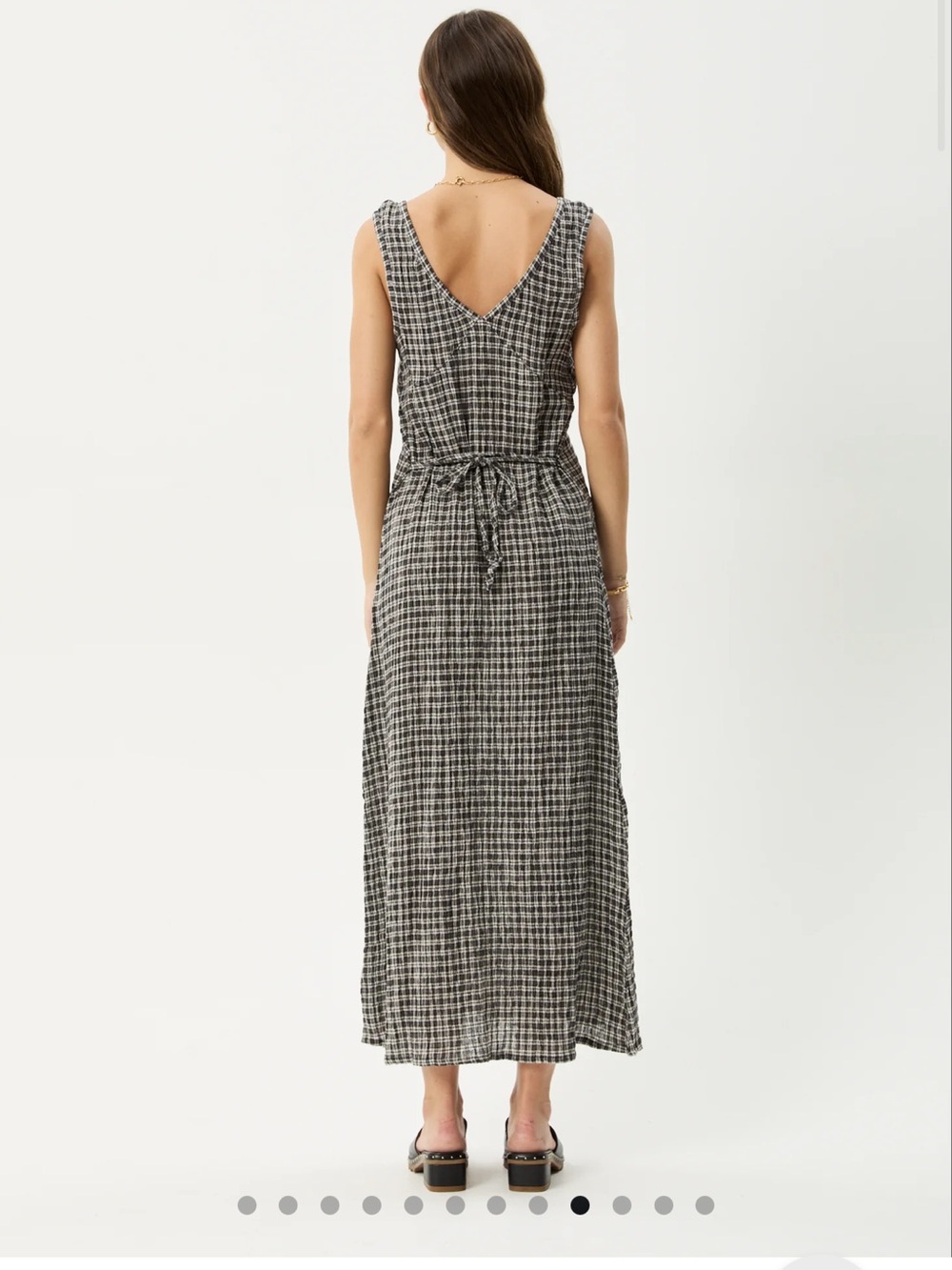 Afends Tully Seersucker Maxi Dress - Picture 5 of 8